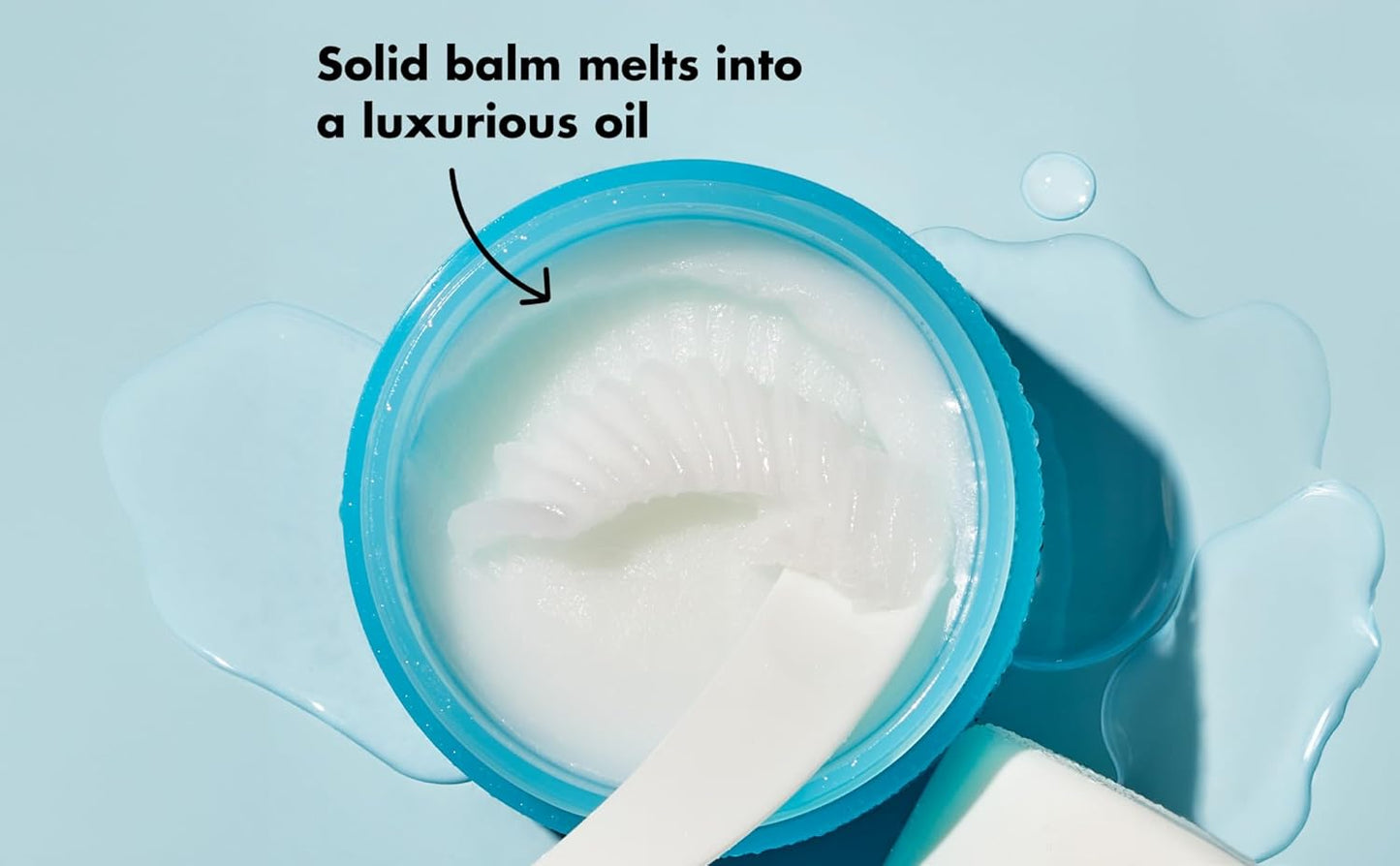 Holy Hydration! Bálsamo Limpiador De Maquillaje, Limpiador Facial Y Removedor De Maquillaje, Impregnado Con Ácido Hialurónico Para Hidratar La Piel, 2 Onzas