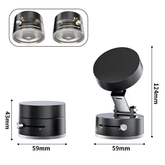 360° Rotatable Magnetic Phone Holder That Won'T Fall Off, Bumpy Road Proof Car Mount, Universal Magnetic for Multiple Scenarios