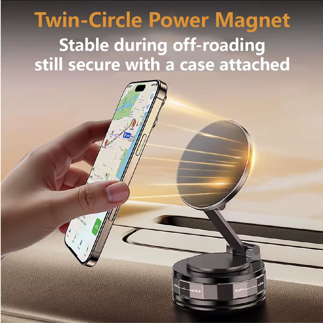 360° Rotatable Magnetic Phone Holder That Won'T Fall Off, Bumpy Road Proof Car Mount, Universal Magnetic for Multiple Scenarios